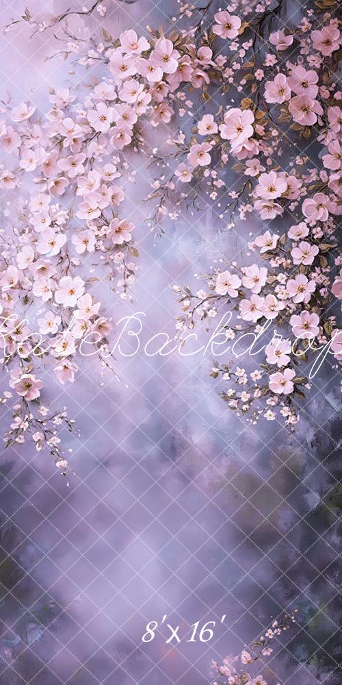 Kate Sweep Spring Fine Art Floral Backdrop Designed by Emetselch - Kate Backdrop AU