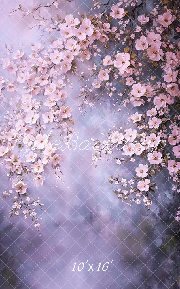 Kate Sweep Spring Fine Art Floral Backdrop Designed by Emetselch - Kate Backdrop AU