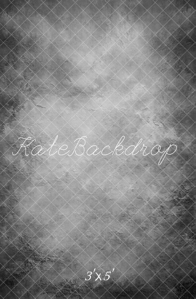 Kate Abstract Grey Vintage Wall Texture Backdrop Designed by Emetselch - Kate Backdrop AU
