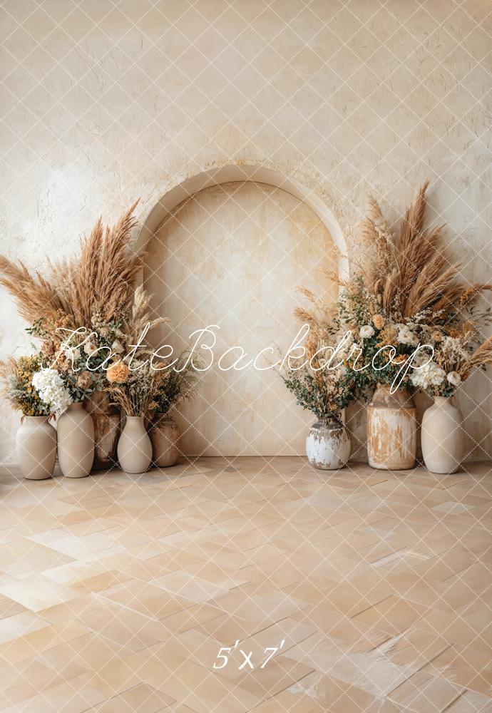 Kate Warm Boho Arch Backdrop Designed by Emetselch