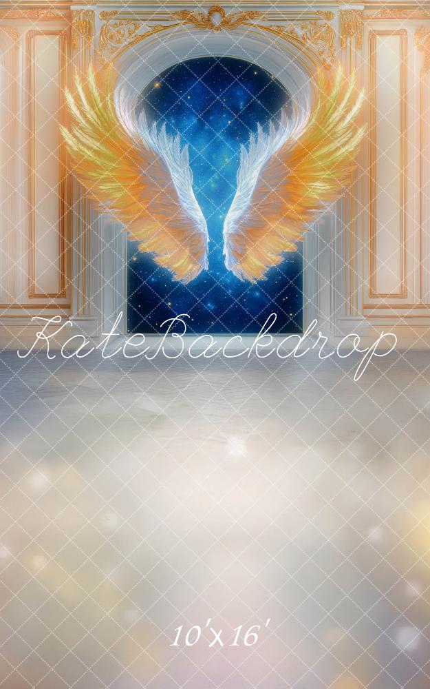 Kate Sweep Golden Wings Night Backdrop Designed by Mini MakeBelieve - Kate Backdrop AU