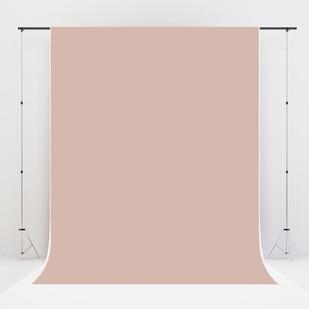 Kate Solid milk tea color Vinyl Floor Backdrop - Kate Backdrop AU