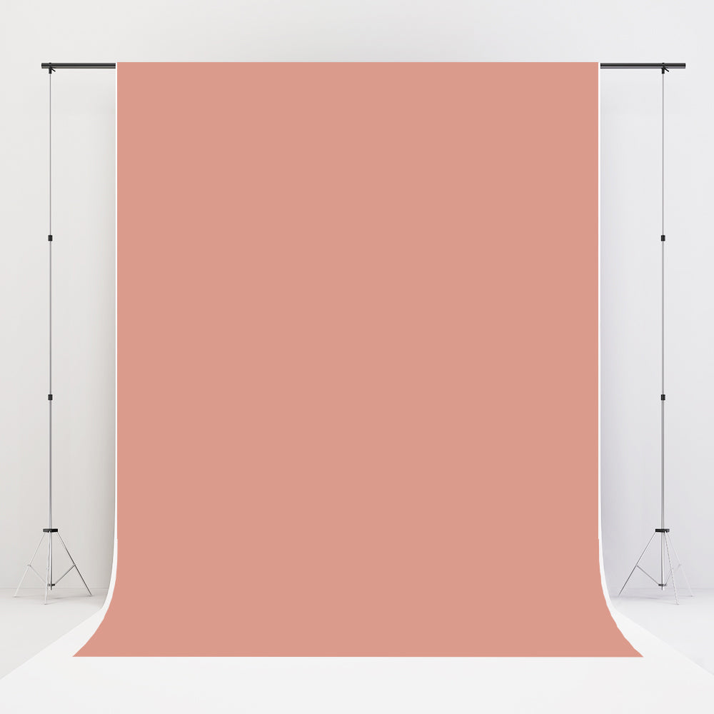 Kate Solid Coral Vinyl Floor Backdrop - Kate Backdrop AU