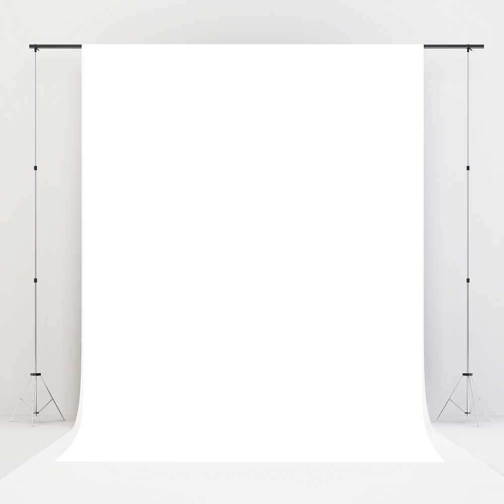 Kate Solid White Vinyl Floor Backdrop - Kate Backdrop AU