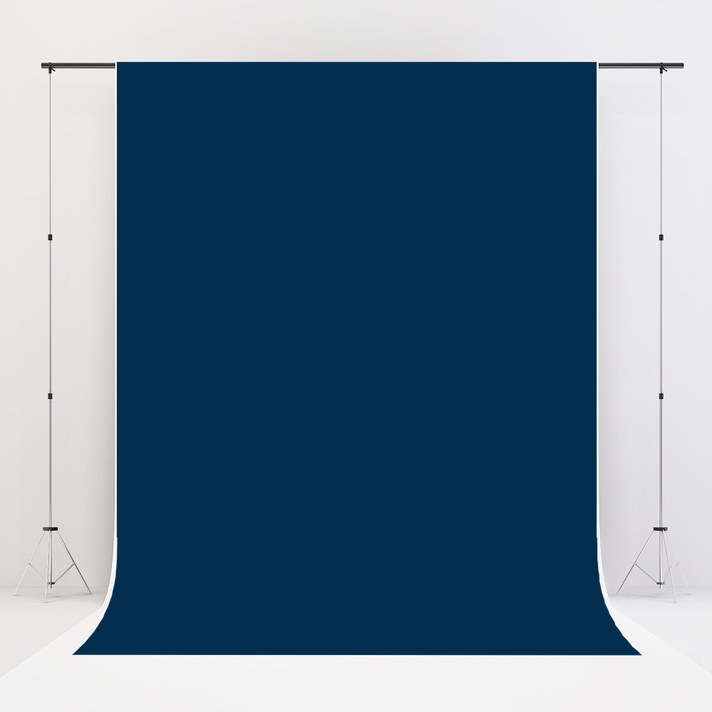 Kate Solid dark navy blue vinyl portrait backdrop - Kate Backdrop AU
