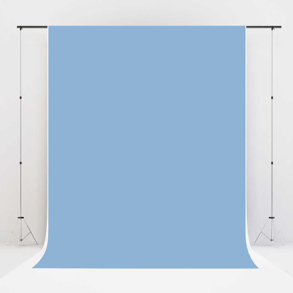 Kate Solid Blue Portrait Backdrop for Photography - Kate Backdrop AU