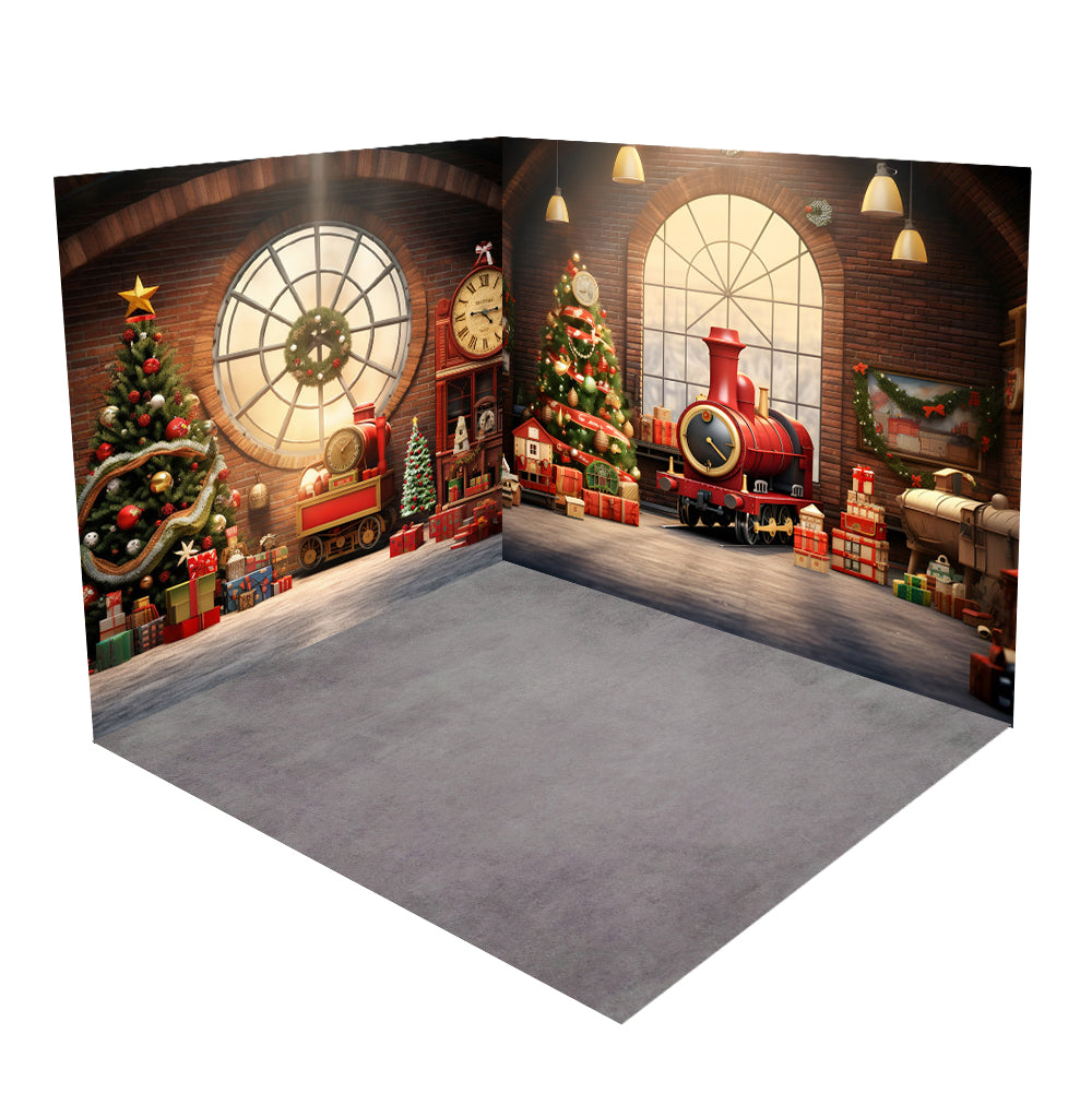 Kate Christmas Toy Room Set(8ftx8ft&10ftx8ft&8ftx10ft) - Kate Backdrop AU