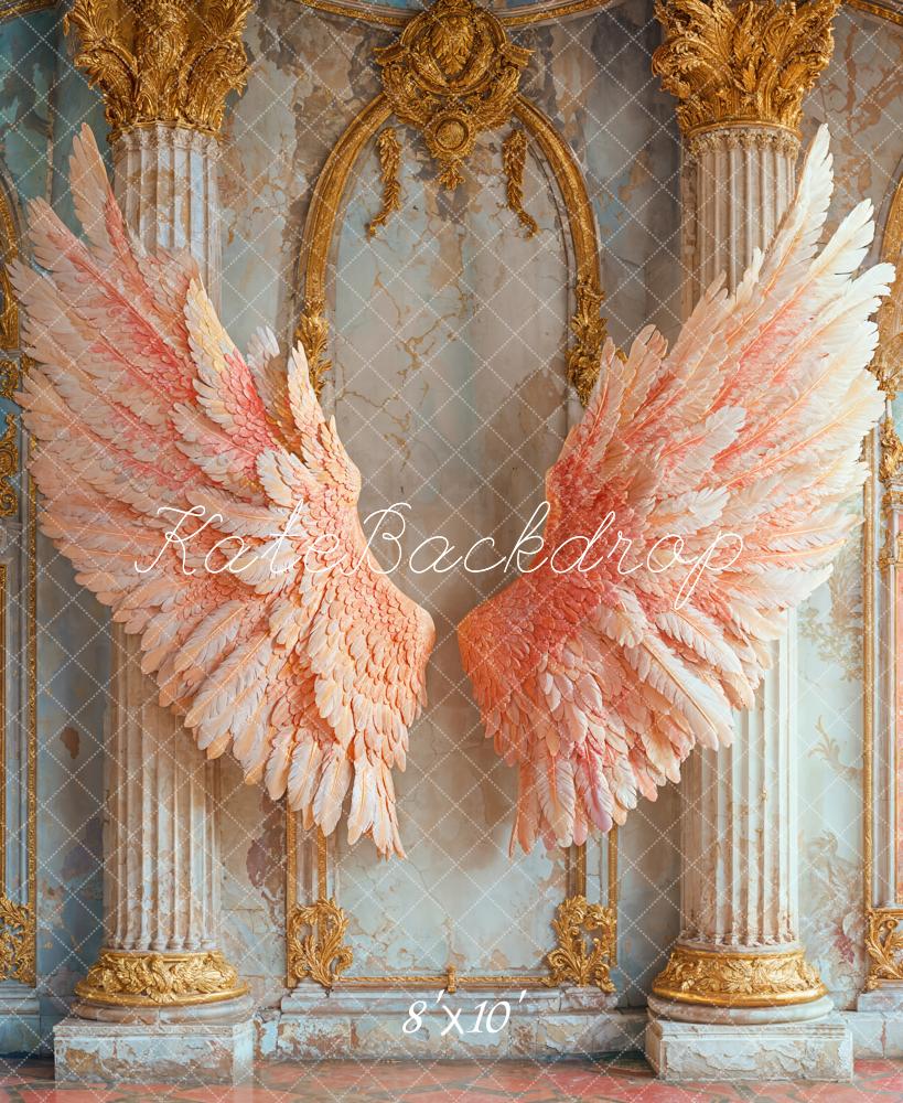 Kate Retro Wall Wings Backdrop Designed by Emetselch - Kate Backdrop AU