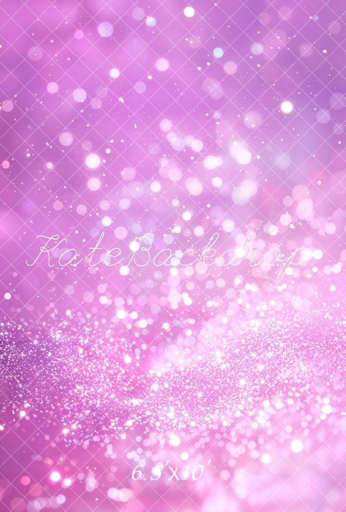Kate Fleece Purple Sparkling Bokeh Backdrop Designed by Chain Photography - Kate Backdrop AU