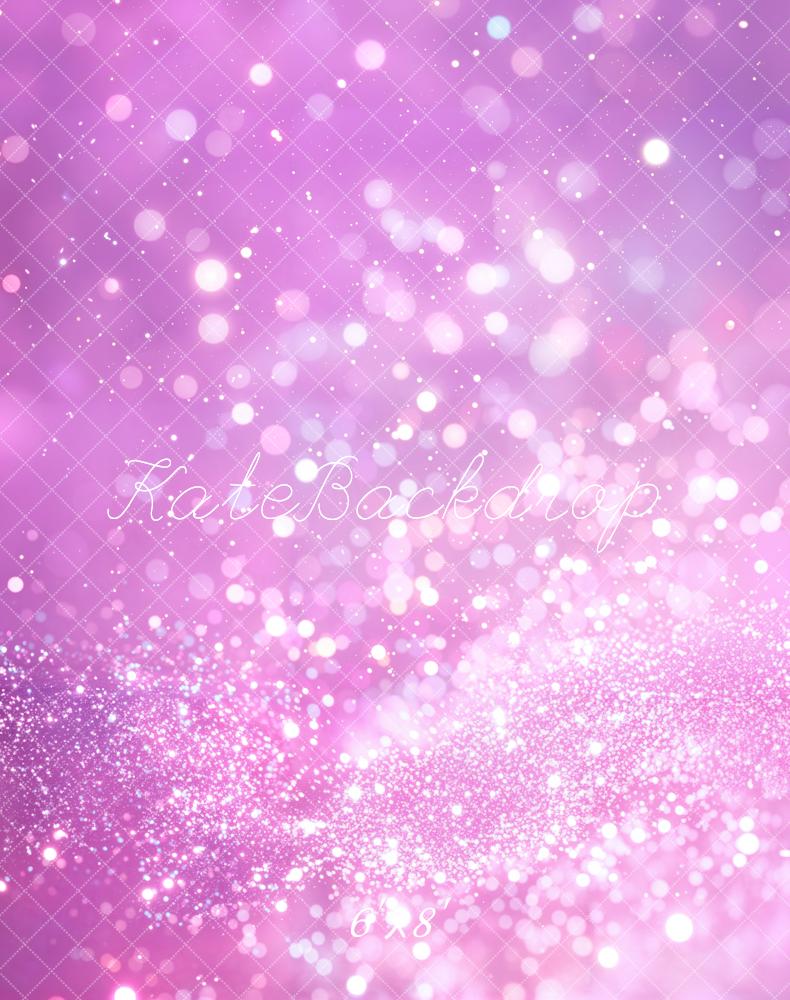 Kate Fleece Purple Sparkling Bokeh Backdrop Designed by Chain Photography - Kate Backdrop AU