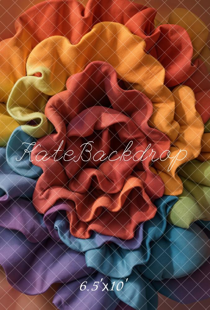 Kate Fleece Multicolor Pattern Backdrop Designed by Chain Photography - Kate Backdrop AU