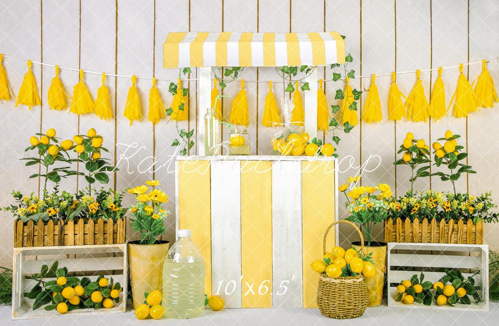 Kate Summer Lemonade Store Backdrop Designed by Jia Chan Photography - Kate Backdrop AU