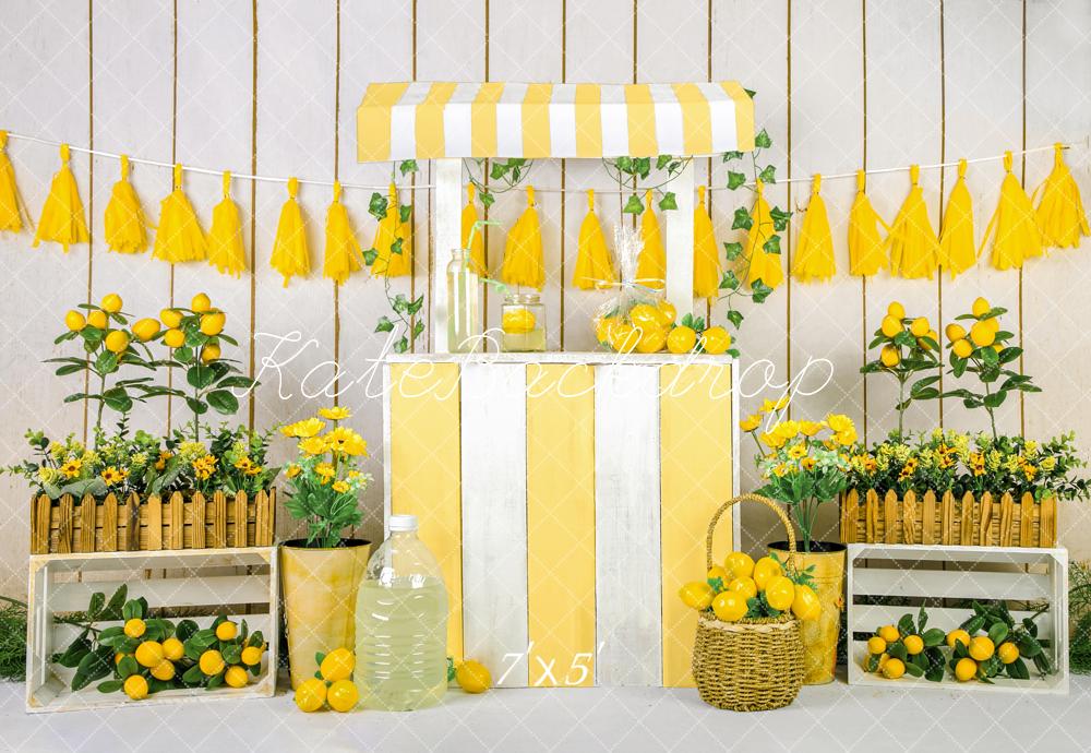 Kate Summer Lemonade Store Backdrop Designed by Jia Chan Photography - Kate Backdrop AU