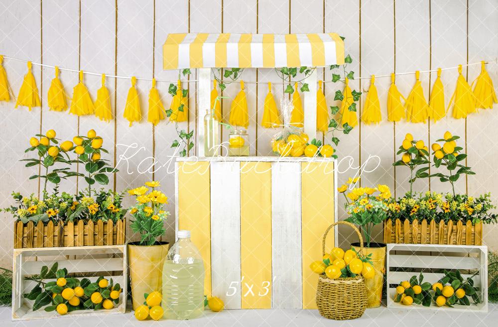 Kate Summer Lemonade Store Backdrop Designed by Jia Chan Photography - Kate Backdrop AU