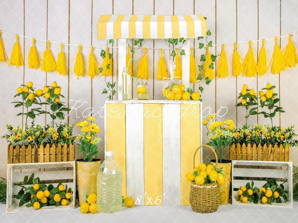 Kate Summer Lemonade Store Backdrop Designed by Jia Chan Photography - Kate Backdrop AU