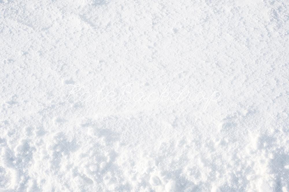 Kate White Snow Backdrop Winter Designed by Chain Photography - Kate Backdrop AU