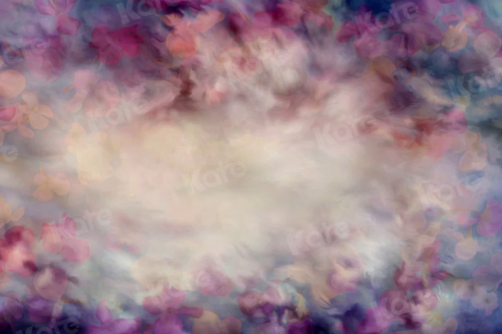 LONSALE Kate Multicolor Abstract Texture Backdrop Fine Art for Photography - Kate Backdrop AU