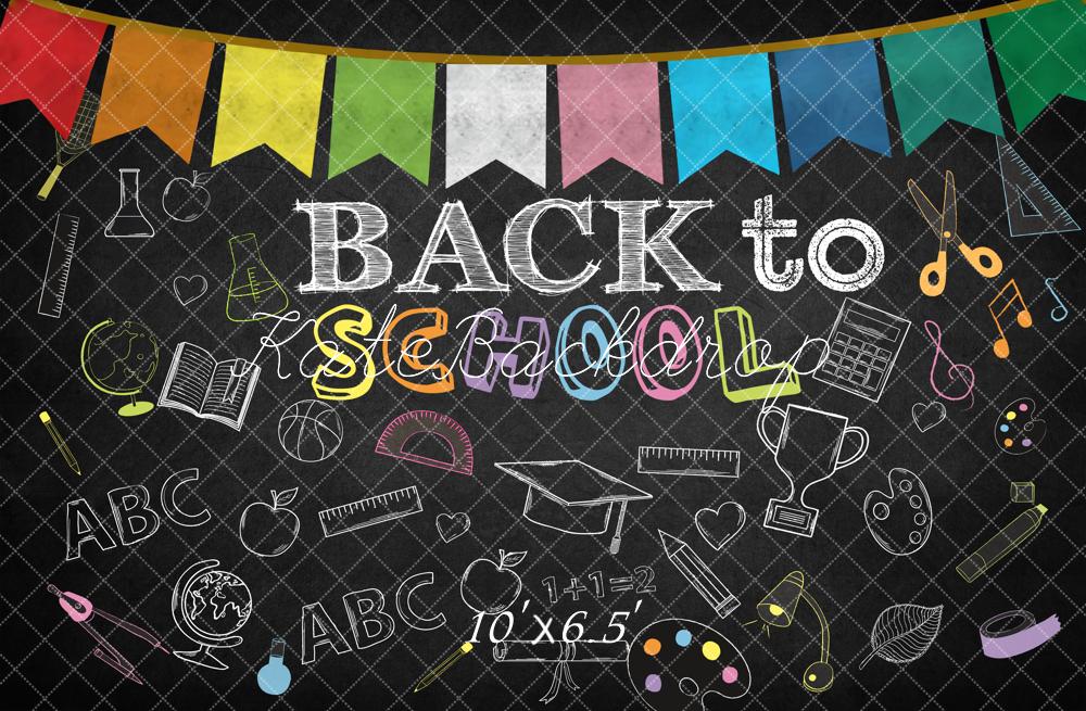 Kate Back to School Backdrop for Photography - Kate Backdrop AU