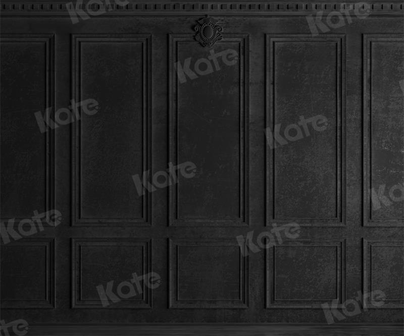 Kate Black Vintage Brick Wall Backdrop for Photography - Kate Backdrop AU