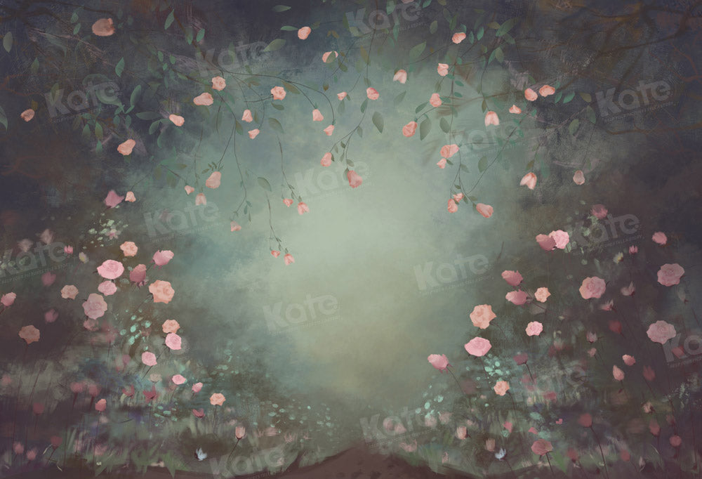 Kate Floral Backdrop Portrait Fine Art Spring Designed by GQ - Kate Backdrop AU