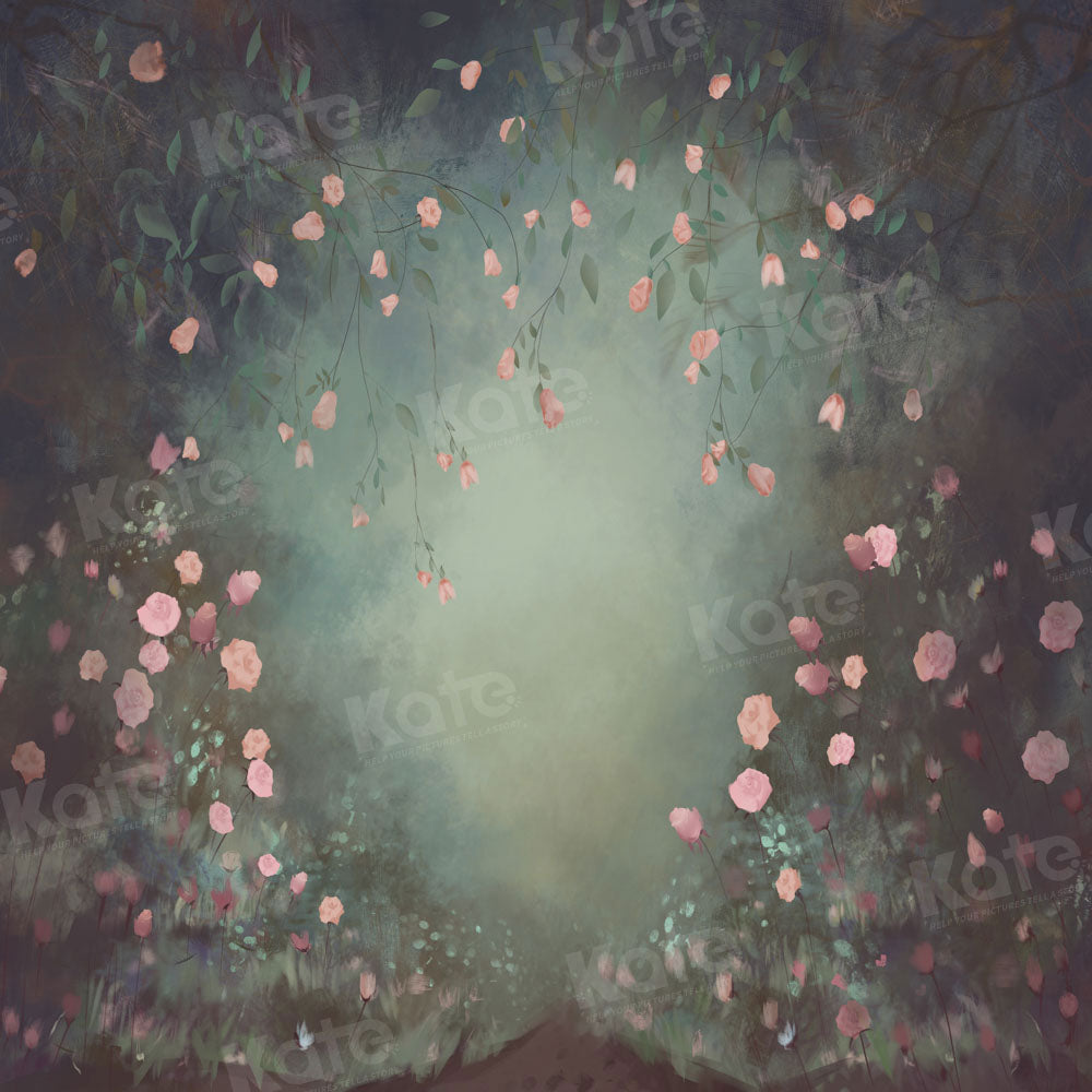Kate Floral Backdrop Portrait Fine Art Spring Designed by GQ - Kate Backdrop AU