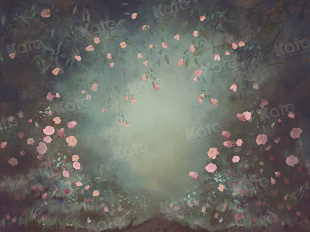Kate Floral Backdrop Portrait Fine Art Spring Designed by GQ - Kate Backdrop AU