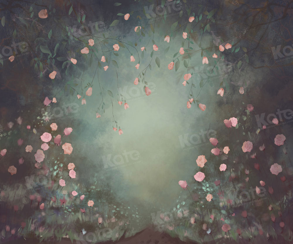 Kate Floral Backdrop Portrait Fine Art Spring Designed by GQ - Kate Backdrop AU