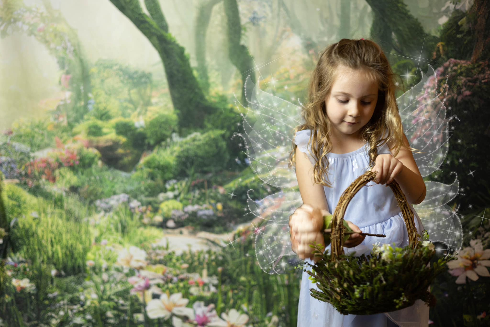 Kate Secret Jungle Backdrop Fairy Tale Elves Designed by Chain Photography - Kate Backdrop AU