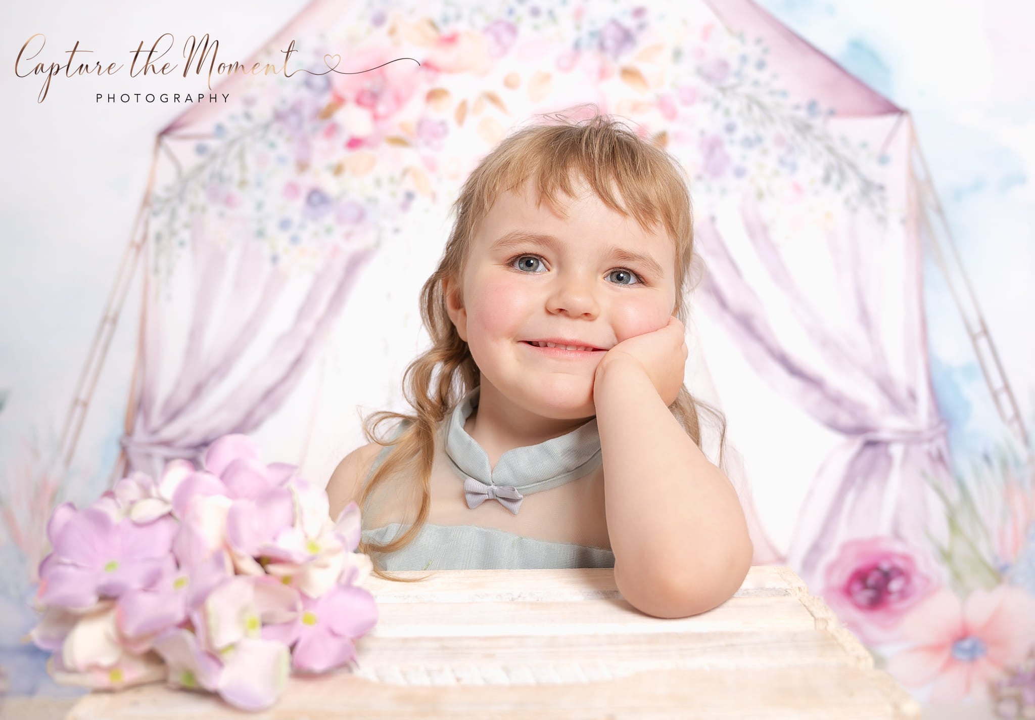 Kate Spring Boho Tepee Backdrop Designed by Patty Robertss - Kate Backdrop AU