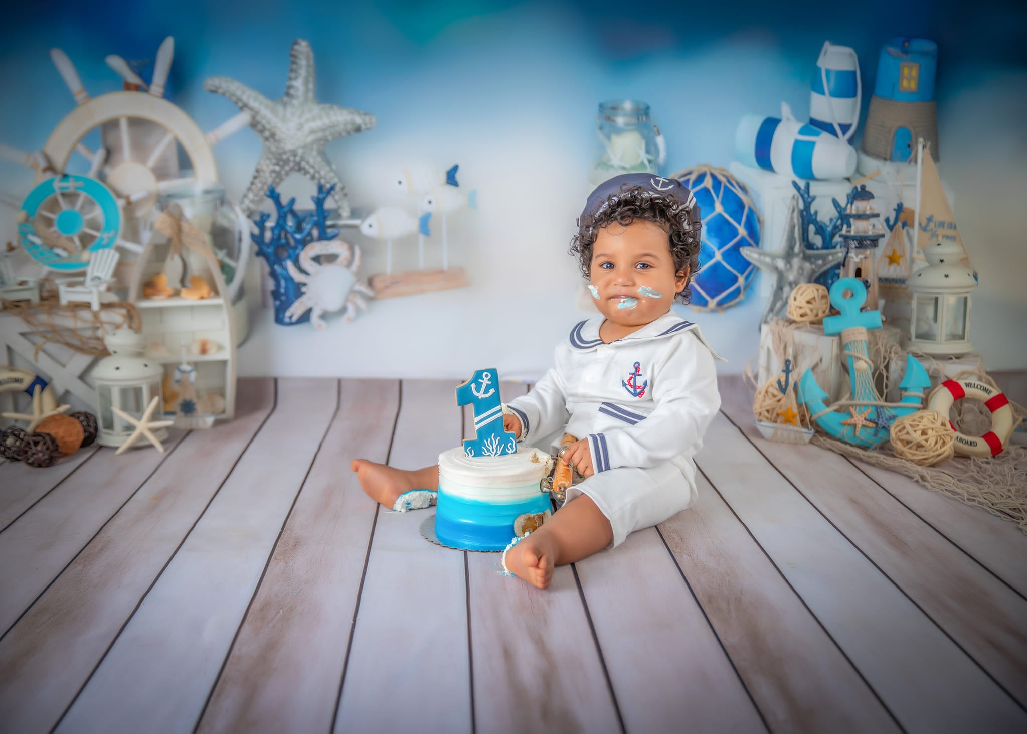 Kate Cape Side by the Sea Backdrop Designed By Krystle Mitchell Photography - Kate Backdrop AU