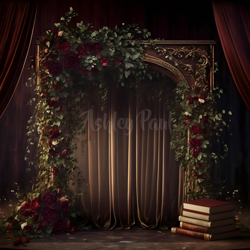 Kate Bella Rose Mystery Backdrop Designed by Ashley Paul - Kate Backdrop AU