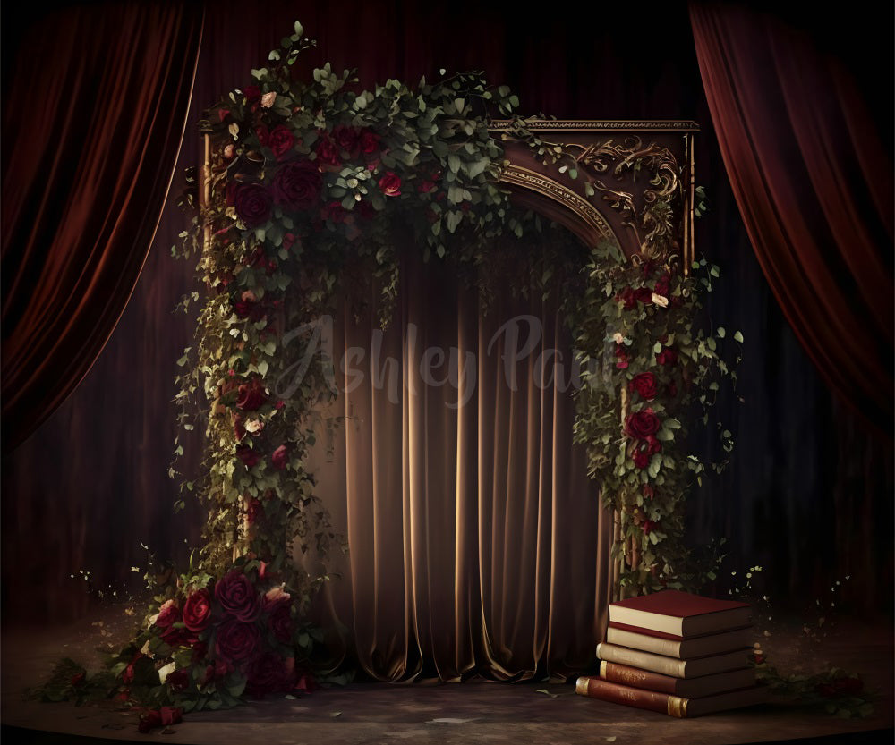 Kate Bella Rose Mystery Backdrop Designed by Ashley Paul - Kate Backdrop AU