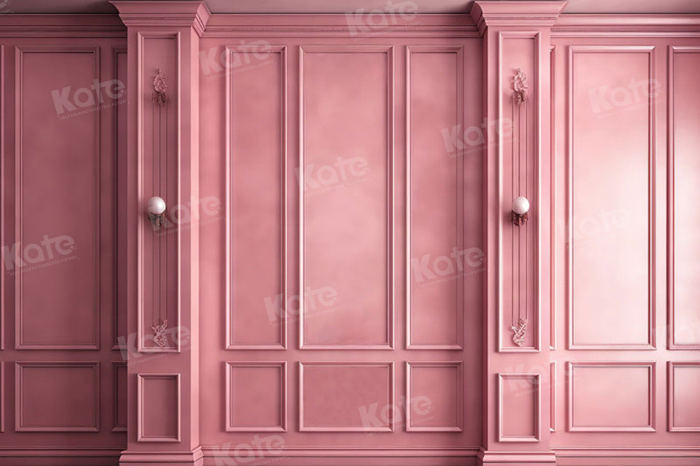 Kate Pink Wall House Party Backdrop for Photography - Kate Backdrop AU