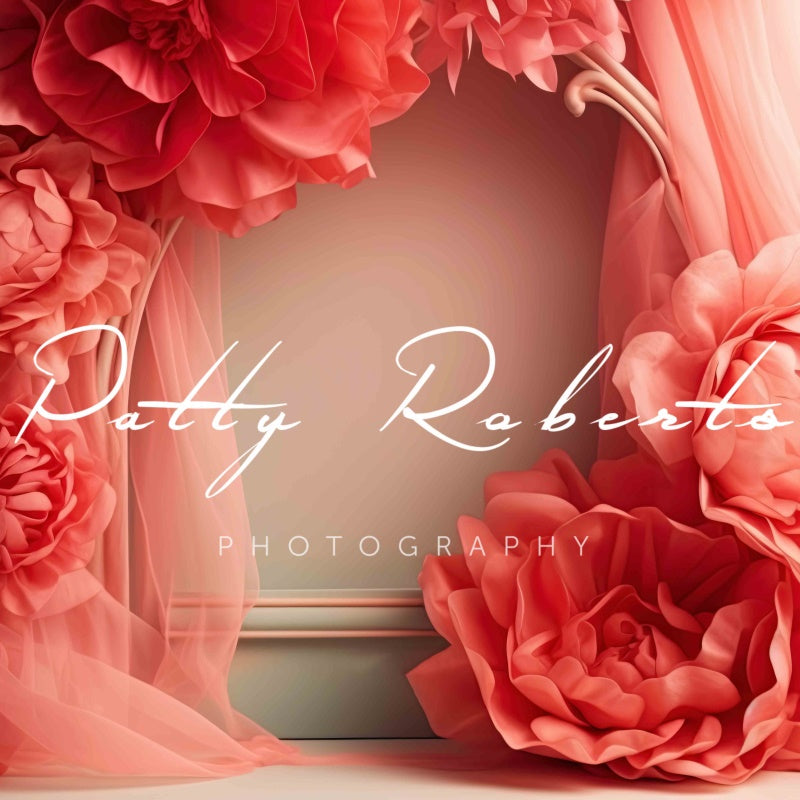 Kate Blossoming Bliss Backdrop Designed by Patty Robertss - Kate Backdrop AU