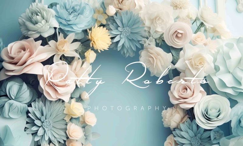 Kate Flower Painterly Fairyland Backdrop Designed by Patty Robertss - Kate Backdrop AU