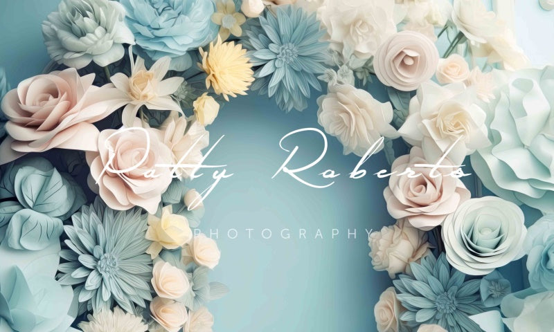 Kate Flower Painterly Fairyland Backdrop Designed by Patty Robertss - Kate Backdrop AU