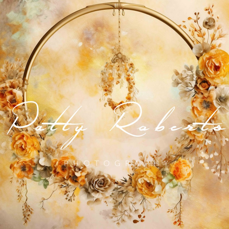 Kate Painterly Garden Symphony Backdrop Designed by Patty Robertss - Kate Backdrop AU