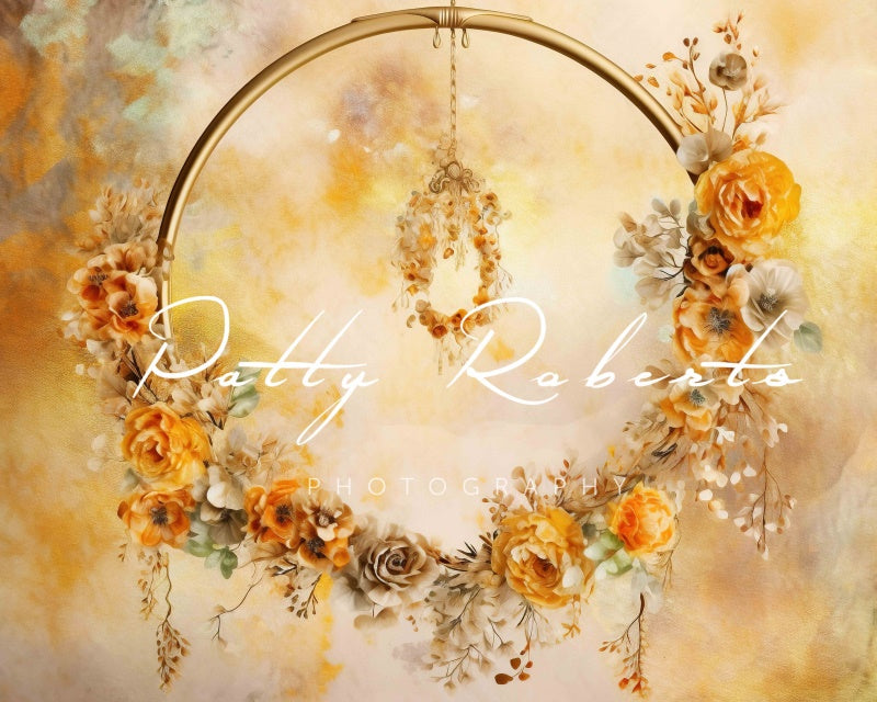 Kate Painterly Garden Symphony Backdrop Designed by Patty Robertss - Kate Backdrop AU