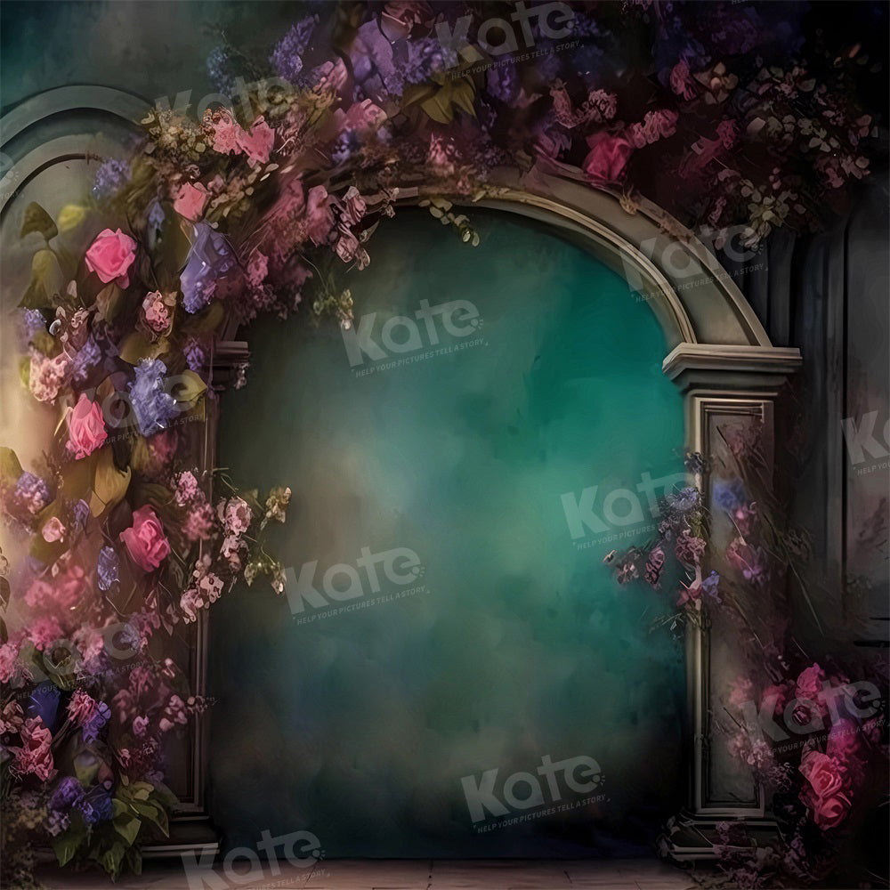 Kate Abstract Arched Flower Door Backdrop for Photography - Kate Backdrop AU