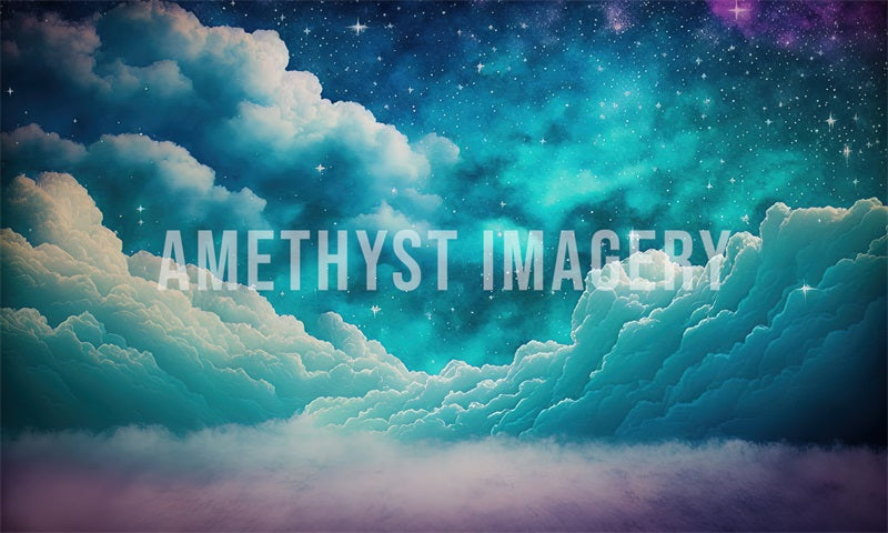 Kate Galaxy Adventure Backdrop Designed by Angela Marie Photography - Kate Backdrop AU