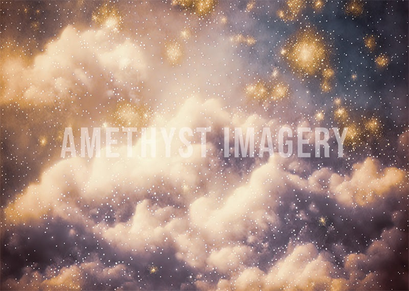 Kate Golden Night Dream Backdrop Designed by Angela Marie Photography - Kate Backdrop AU