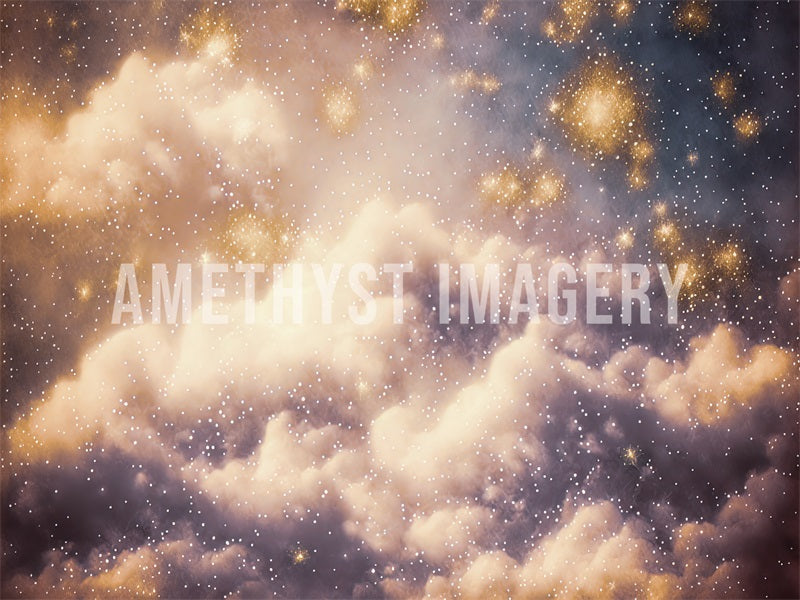 Kate Golden Night Dream Backdrop Designed by Angela Marie Photography - Kate Backdrop AU