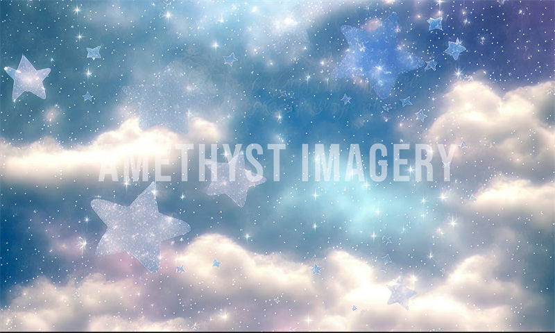 Kate Twinkle Starry Sky Backdrop Designed by Angela Marie Photography - Kate Backdrop AU