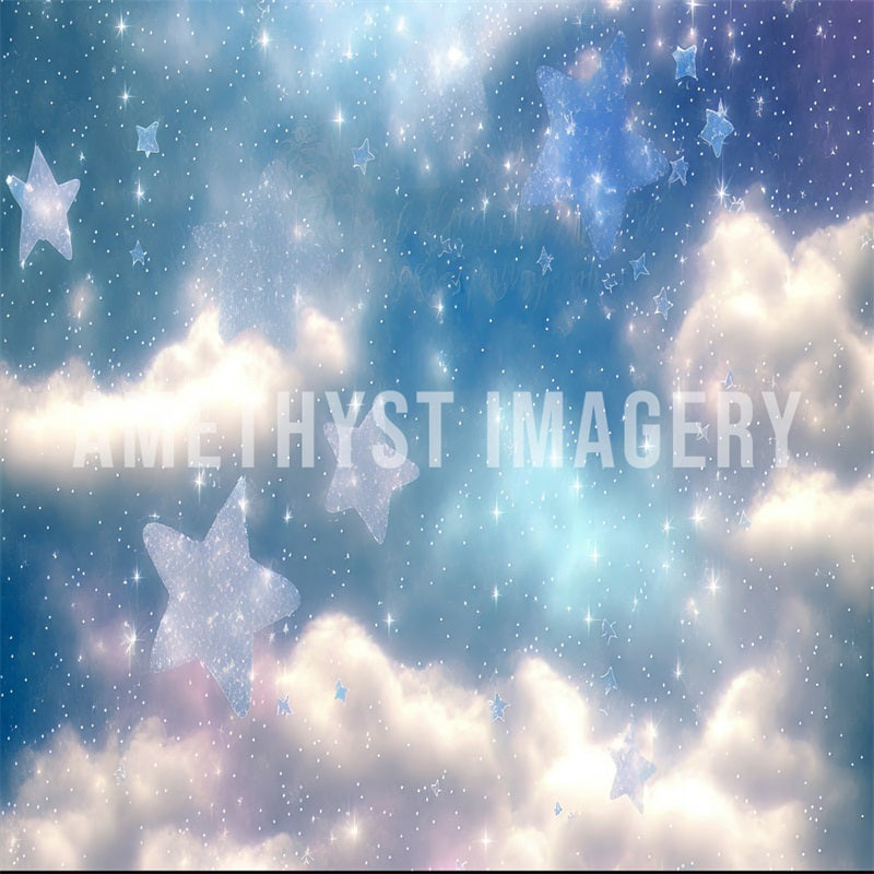 Kate Twinkle Starry Sky Backdrop Designed by Angela Marie Photography - Kate Backdrop AU