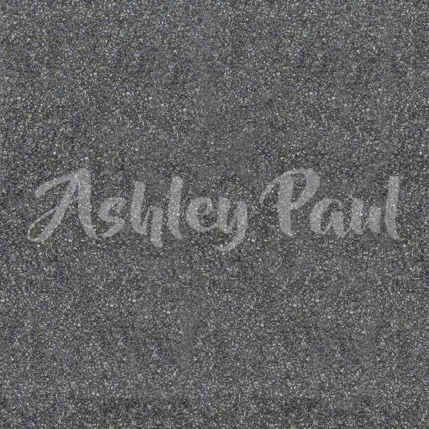 Kate Dark Gray Pavement Backdrop Designed by Ashley Paul - Kate Backdrop AU
