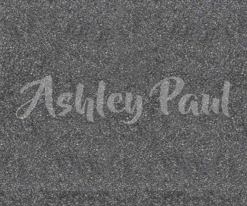Kate Dark Gray Pavement Backdrop Designed by Ashley Paul - Kate Backdrop AU