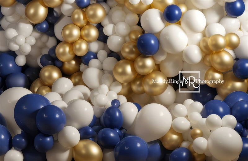 Kate Birthday Balloon Party Backdrop Designed by Mandy Ringe Photography - Kate Backdrop AU