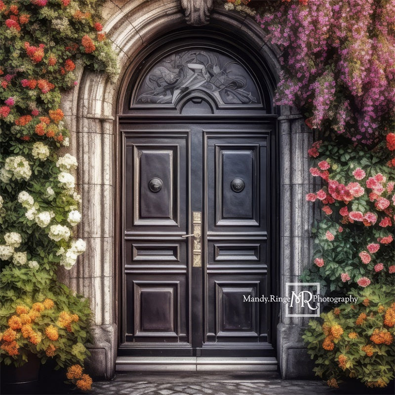 Kate Door Colorful Flower Arch Designed by Mandy Ringe Photography - Kate Backdrop AU