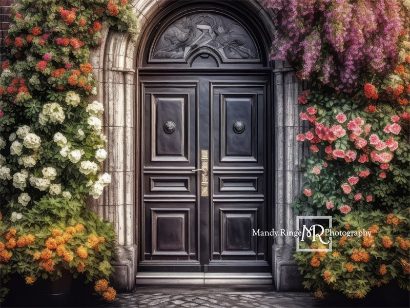 Kate Door Colorful Flower Arch Designed by Mandy Ringe Photography - Kate Backdrop AU