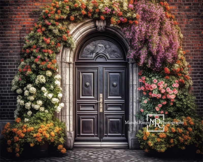 Kate Door Colorful Flower Arch Designed by Mandy Ringe Photography - Kate Backdrop AU